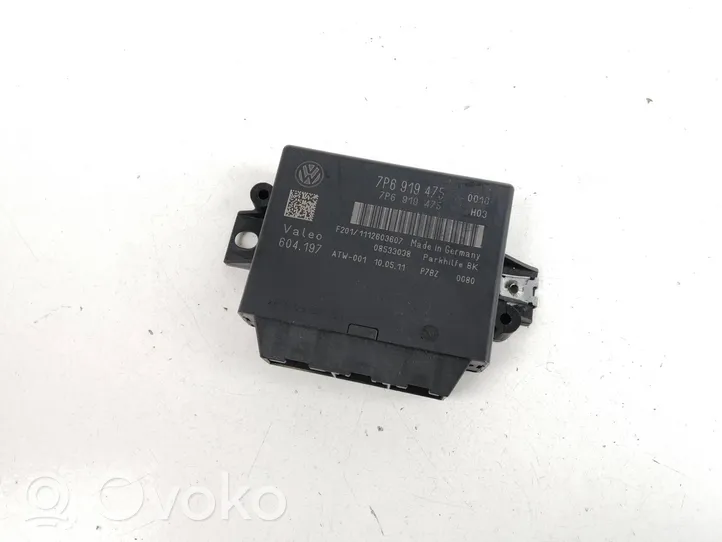 Volkswagen Touareg II Parking PDC control unit/module 7P6919475