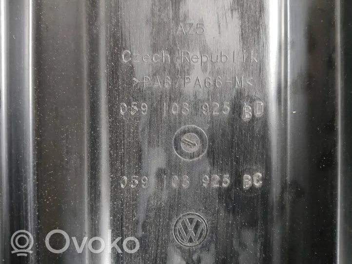 Volkswagen Touareg II Couvercle cache moteur 059103925BD