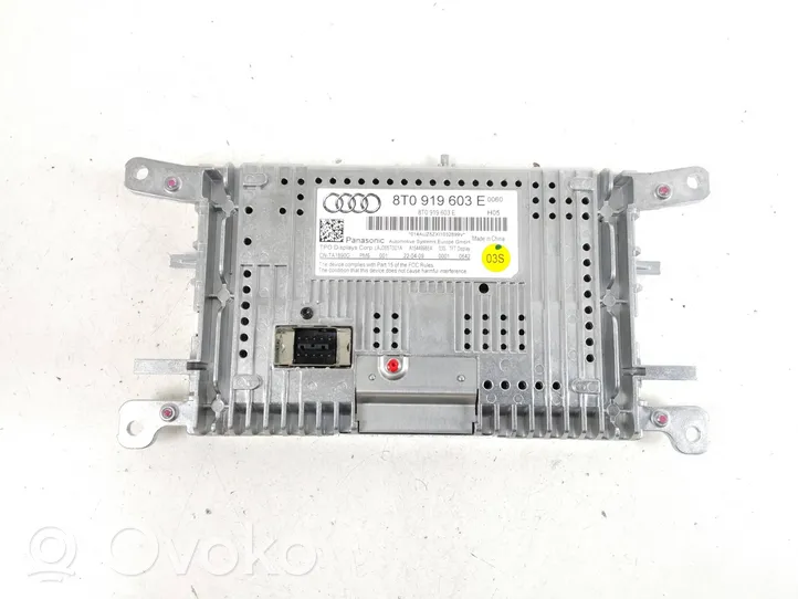 Audi A4 S4 B8 8K Monitori/näyttö/pieni näyttö 8T0919603E