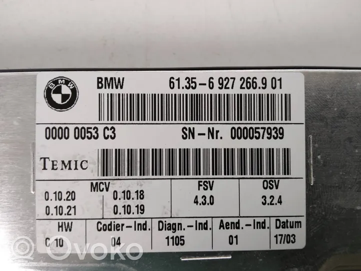 BMW 7 E65 E66 Modulo di controllo sedile 6927266