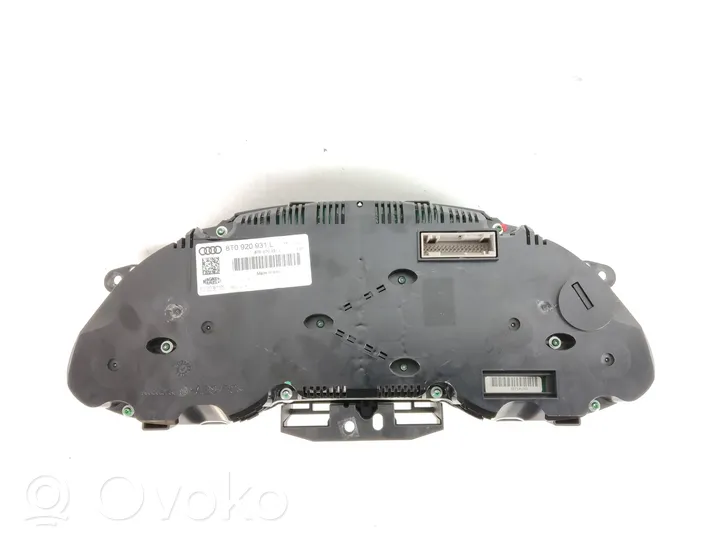 Audi A5 Sportback 8TA Compteur de vitesse tableau de bord 8T0920931L