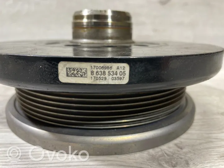 BMW 3 F30 F35 F31 Crankshaft pulley 8638534