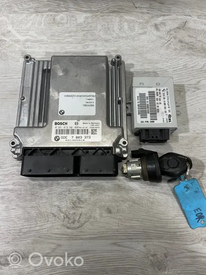 BMW X3 E83 Kit centralina motore ECU e serratura 7803373