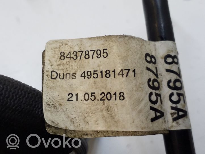 Opel Insignia B Przewód / Wąż wspomagania hamulca 84378795