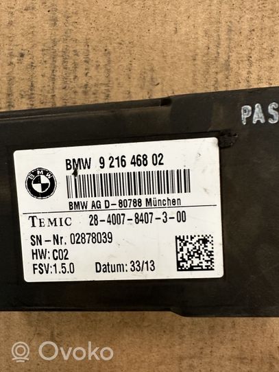 BMW X5 F15 Sėdynės valdymo blokas 9216468