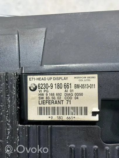 BMW X6 E71 Head-up ekranas/ displėjus 9180661