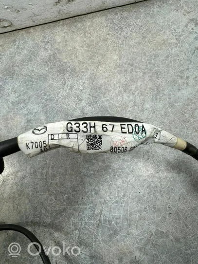 Mazda 6 Faisceau de câbles hayon de coffre G33H67ED0A