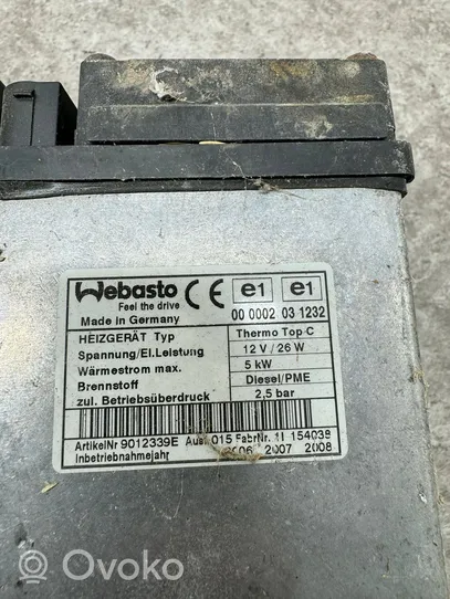 Audi Q7 4L Auxiliary pre-heater (Webasto) 000002031232