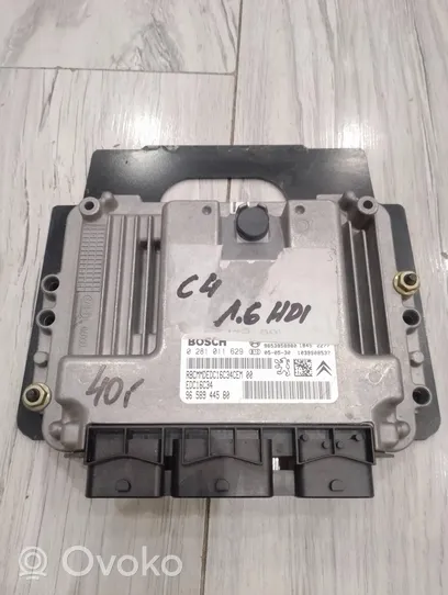 Citroen C4 I Centralina/modulo motore ECU 0281011629