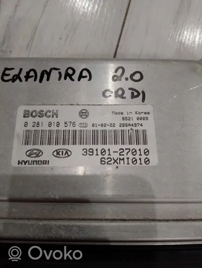 Hyundai Elantra Komputer / Sterownik ECU silnika 0281010576