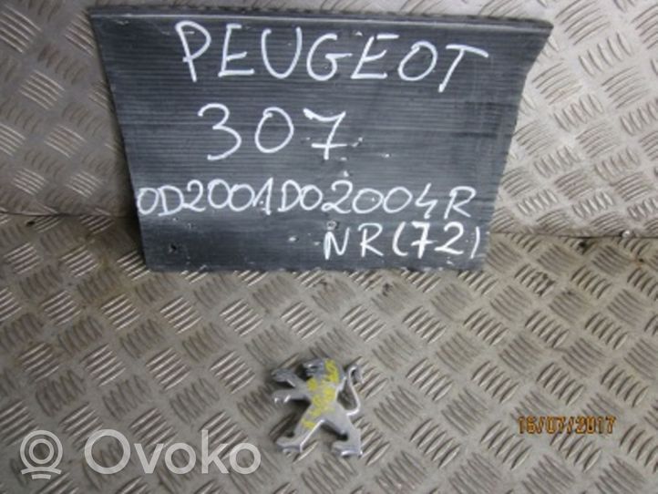 Peugeot 307 Emblemat / Znaczek 18C0001030