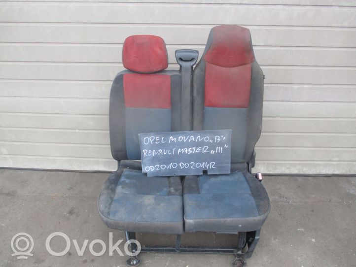 Opel Movano B Front double seat 