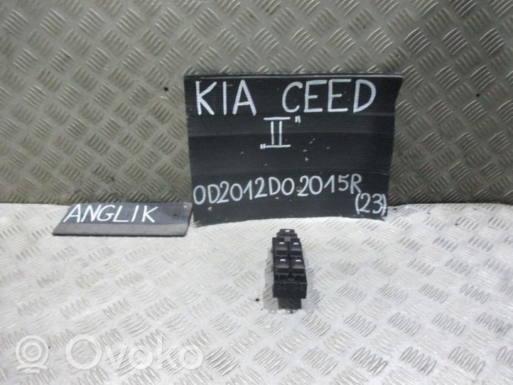 KIA Ceed Interruttore di controllo dell’alzacristalli elettrico 93570A2900