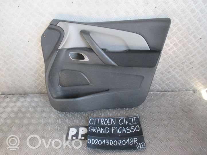 Citroen C4 Grand Picasso Garniture de panneau carte de porte avant 