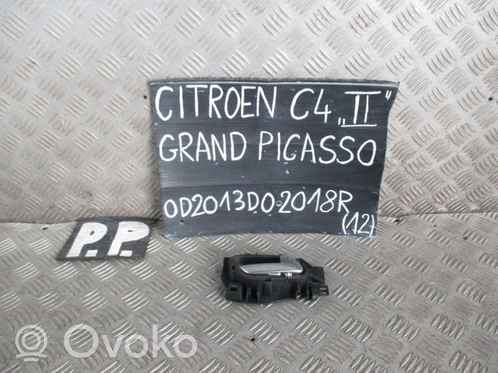 Citroen C4 Grand Picasso Klamka wewnętrzna drzwi przednich 