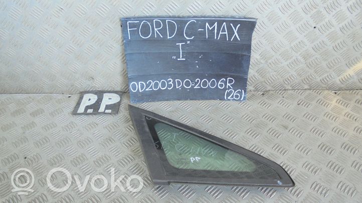 Ford Focus C-MAX Mažasis "A" priekinių durų stiklas (keturdurio) 