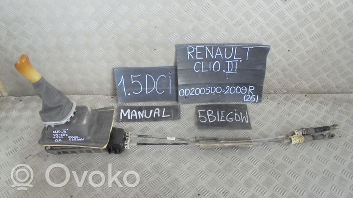 Renault Clio III Selettore di marcia/cambio sulla scatola del cambio 