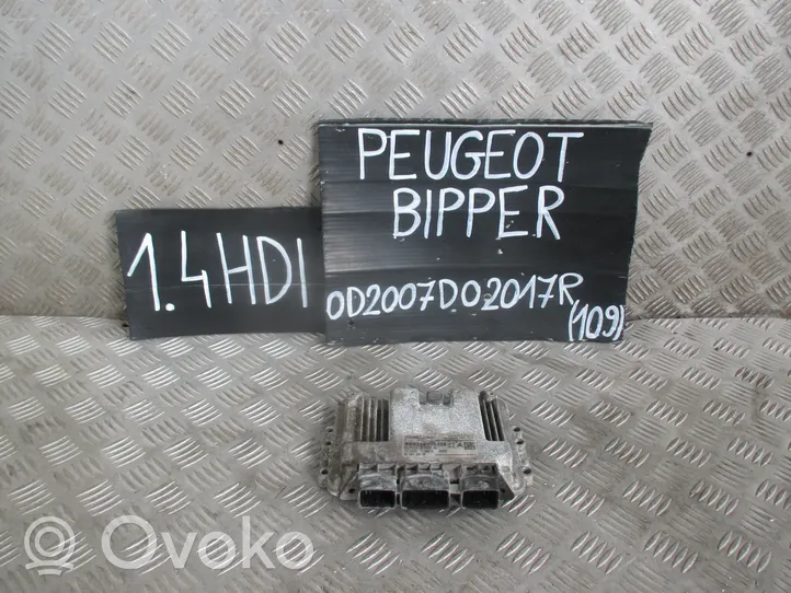 Peugeot Bipper Unité de commande, module ECU de moteur 