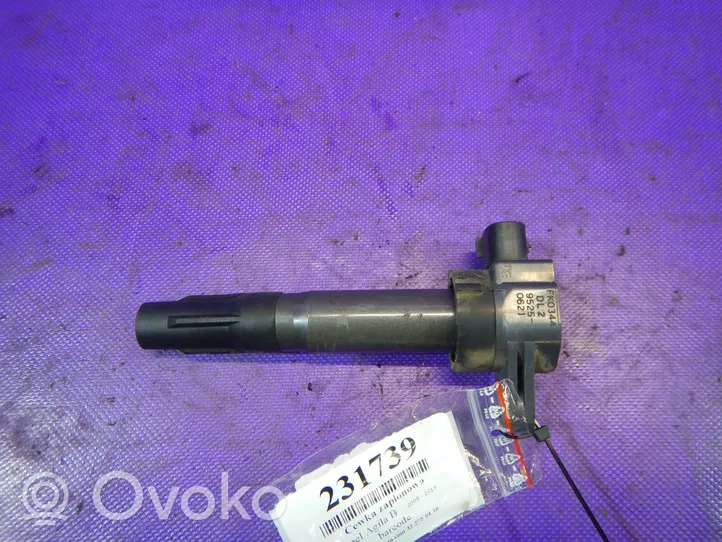 Opel Agila B Bobine d'allumage haute tension FKO344