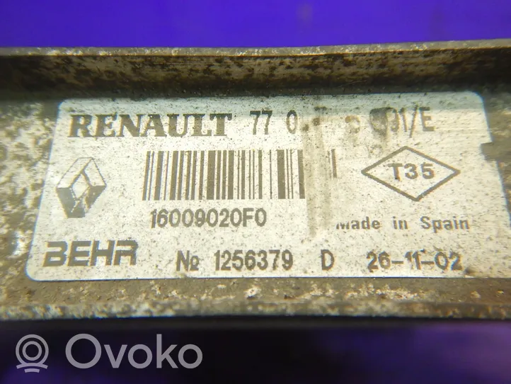 Renault Clio II Chłodnica powietrza doładowującego / Intercooler 1256379