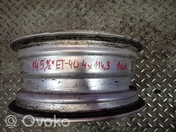 Mitsubishi Colt CZ3 Felgi aluminiowe R14 KBA46507