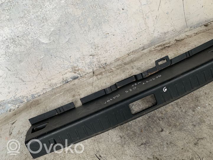 Volvo S60 Bagažinės slenksčio apdaila 31307102