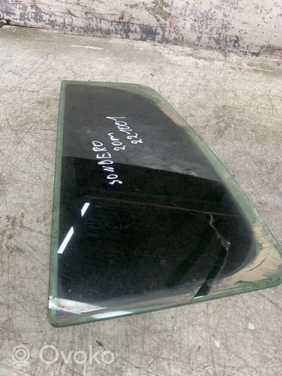 Dacia Sandero Rear vent window glass 