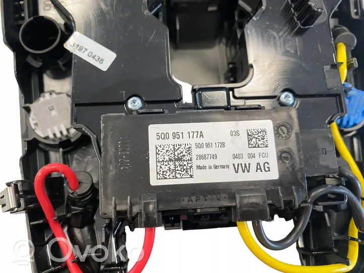 Audi A6 S6 C8 4K Panel oświetlenia wnętrza kabiny 4K0947135AH