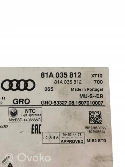 Audi Q2 - Monikäyttöinen ohjauskytkin/nuppi 81A035812