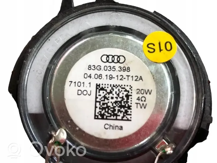 Audi A3 8Y Głośnik wysokotonowy drzwi przednich 83G035398