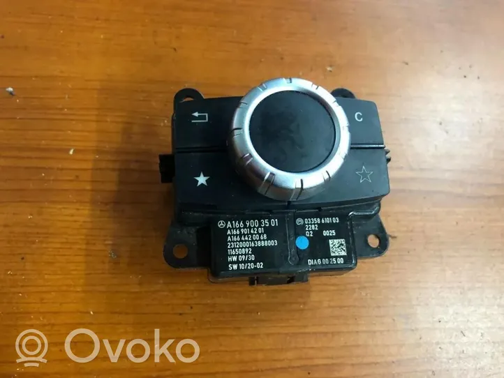 Mercedes-Benz ML W166 Fog light switch A1669003501