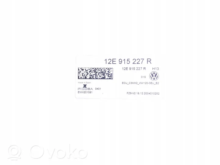 Volkswagen e-Up Akun ohjainlaite 12E915227R