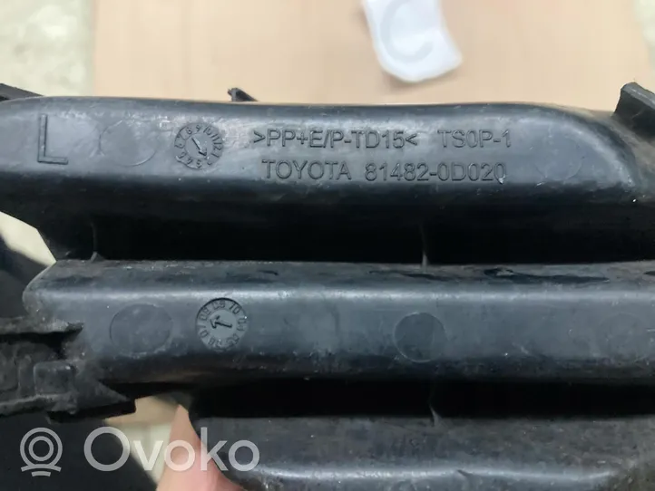 Toyota Yaris Grille antibrouillard avant 81482-0D020