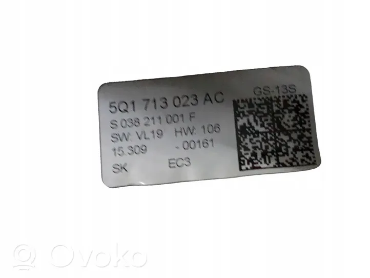 Volkswagen Arteon Selettore di marcia/cambio sulla scatola del cambio 5Q1713023AC