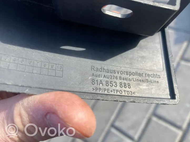 Audi Q2 - Rivestimento paraspruzzi passaruota anteriore 81A853888