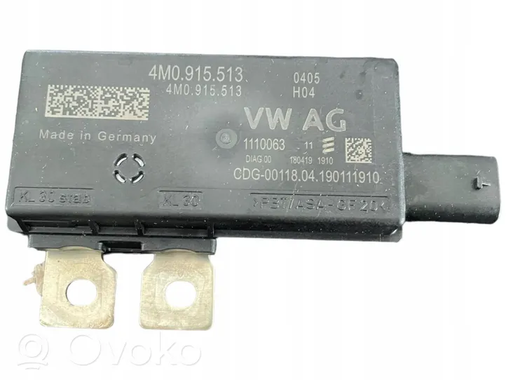 Volkswagen Golf VII Module de contrôle de batterie 4M0915513A