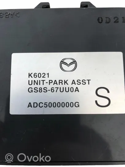 Mazda 6 Pysäköintitutkan (PCD) ohjainlaite/moduuli GS8S-67UU0A