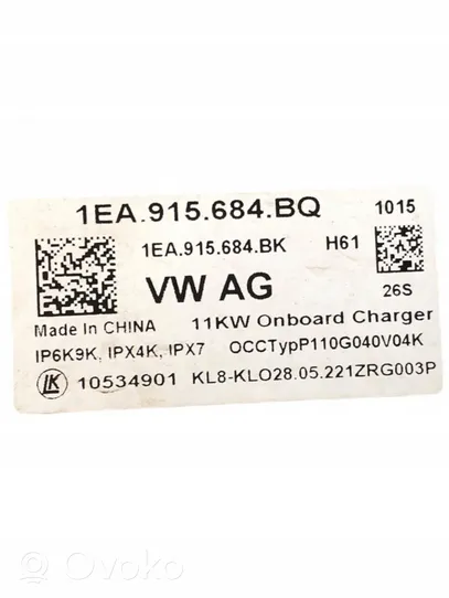 Volkswagen ID.3 Caricabatteria (opzionale) 1EA915684BQ4