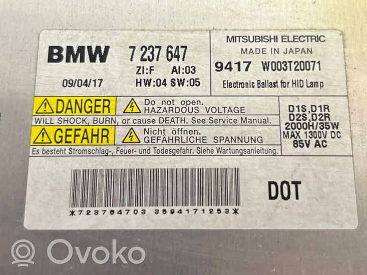 BMW 5 GT F07 Lampa przednia 7199614