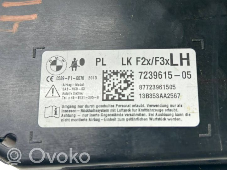 BMW 3 F30 F35 F31 Sėdynės oro pagalvė 7239615