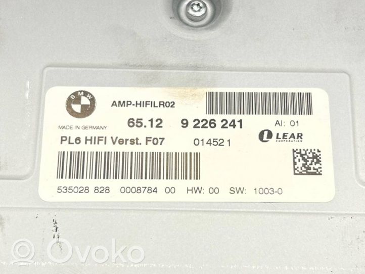 BMW 7 F01 F02 F03 F04 Audio sistēmas komplekts 9151964