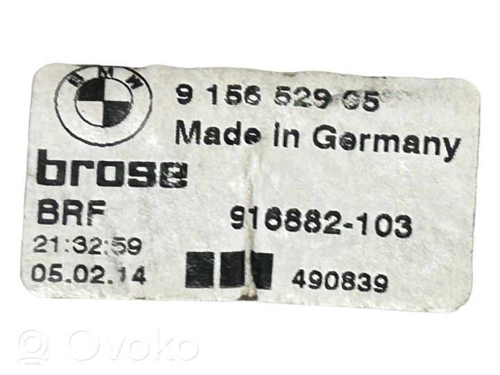 BMW 5 GT F07 Aizmugurējo durvju aizkaru motors. 9156529