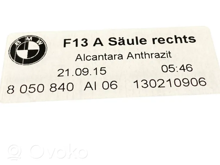 BMW 6 F12 F13 Podsufitka / Komplet 8050840