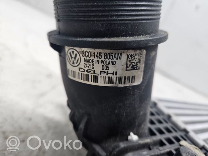 Volkswagen PASSAT B7 Coolant radiator 3C0145805AM