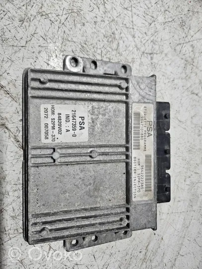 Citroen C3 Sterownik / Moduł ECU 9647101880