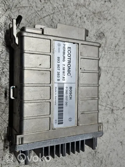 Volkswagen Golf II Sterownik / Moduł ECU 893907383B