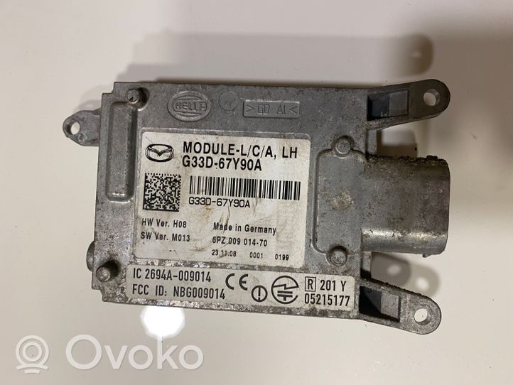 Mazda 6 Module de ballast de phare Xenon G33D67Y90A