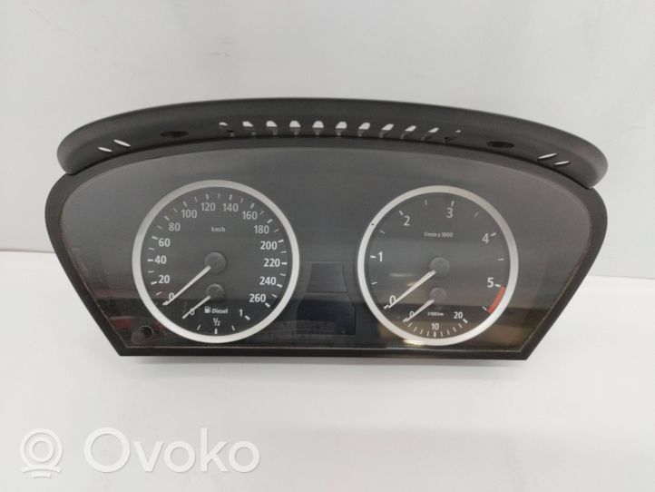 BMW 5 E60 E61 Tachimetro (quadro strumenti) 62116942944