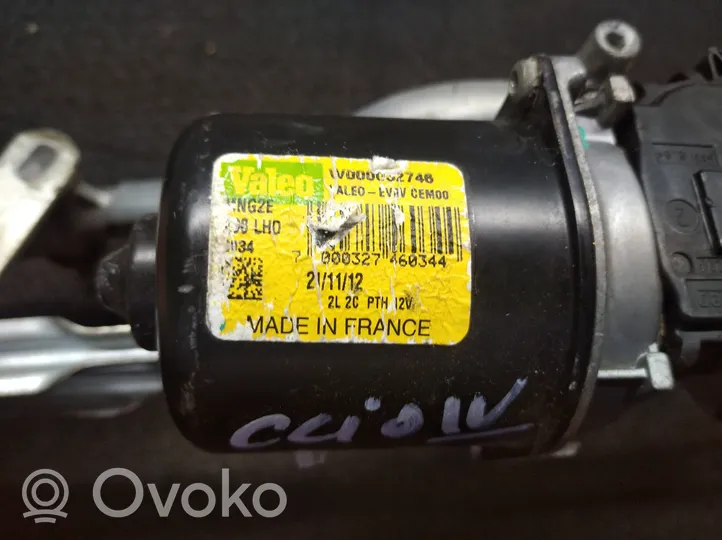 Renault Clio IV Mechanizm i silniczek wycieraczek szyby przedniej / czołowej 288004542R