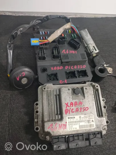 Citroen Xsara Picasso Moottorin ohjainlaite/moduuli 9656161780